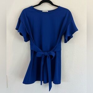Beautiful Blue dress blouse